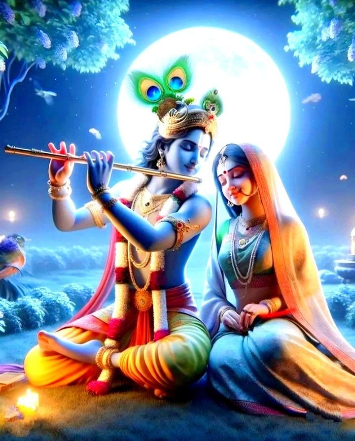 romantic love radha krishna images