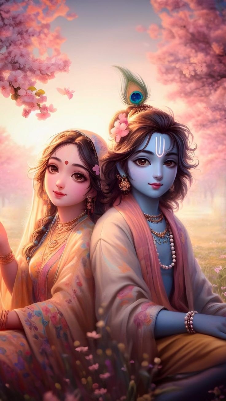 romantic love radha krishna images